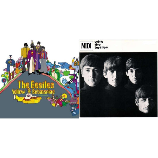 Beatles - With The Beatles & Yellow Submarine - LP Vinyl Bundle