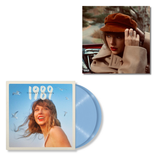 Taylor Swift - 1989 (Taylor's Version) (2LP/Crystal Skies Blue Vinyl) & Red (Taylor's Version) (4LP)