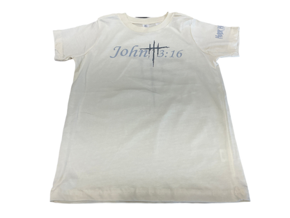 Beige John 3:16 Toddler T-Shirt
