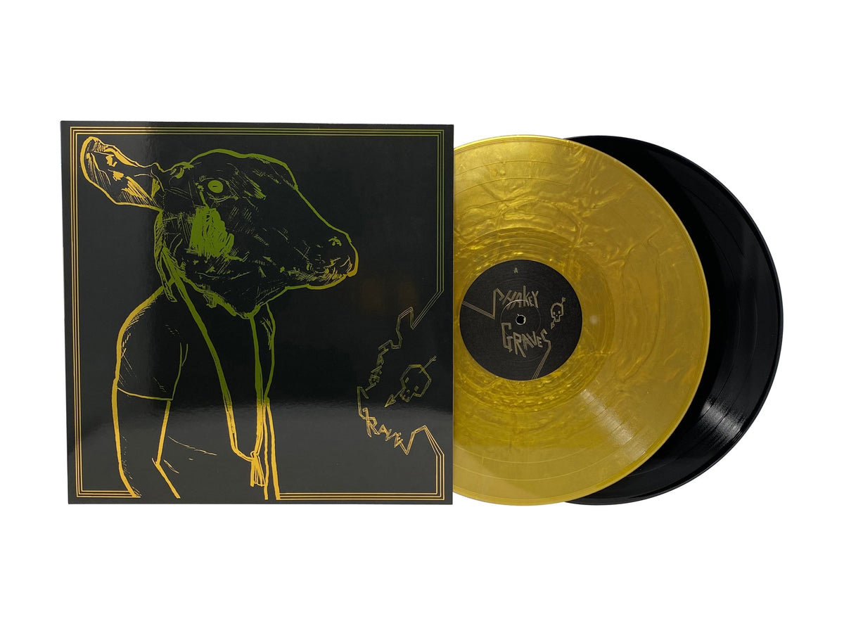 Shakey Graves - Roll the Bones X (Limited Edition Gold & Black Colored Vinyl) Vinyl Record