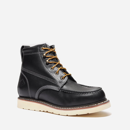 Frontier Classic 6" Moc Toe Black Bonanza Boots