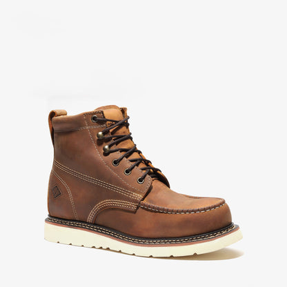 Frontier Classic 6" Moc Toe Crazy Brown Bonanza Boots