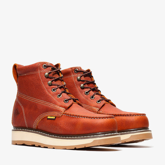 Frontier Dual 6" Moc Toe (Steel Toe) Bonanza Boots