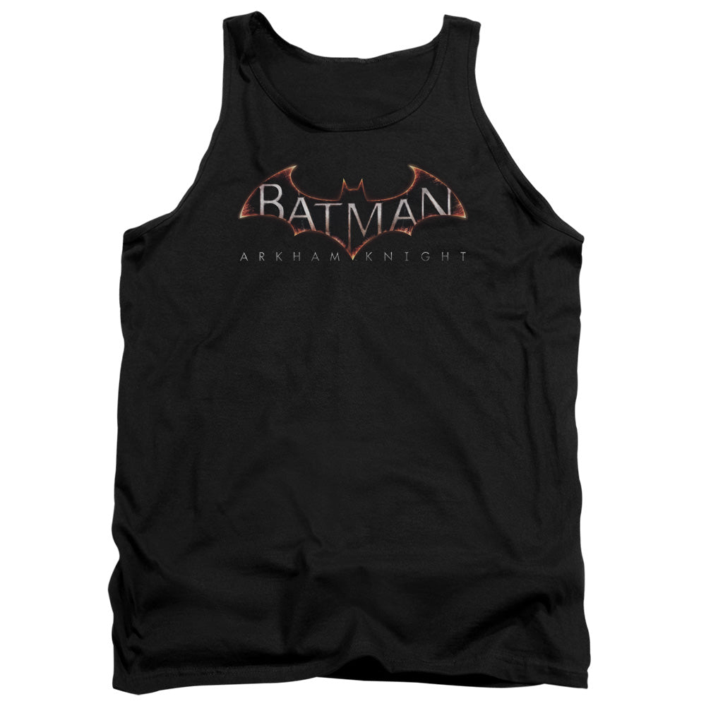 Batman Arkham Knight Logo Mens Tank Top Shirt Black