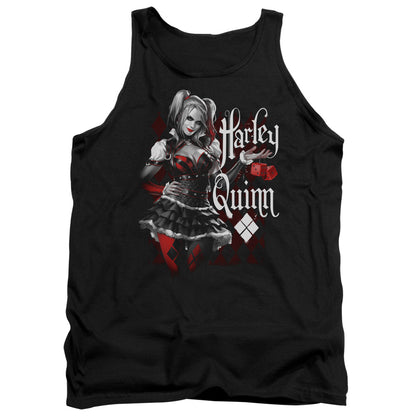 Batman Arkham Knight Dice Mens Tank Top Shirt Black