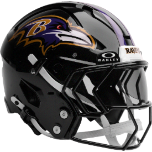 Baltimore Ravens Full Size Authentic Axiom Football Helmet - NFL