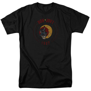 Bon Jovi 1987 Mens T Shirt Black