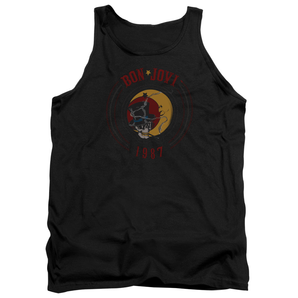 Bon Jovi 1987 Mens Tank Top Shirt Black