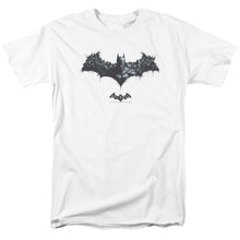 Load image into Gallery viewer, Batman Arkham Origins Bat Of Enemies Mens T Shirt White