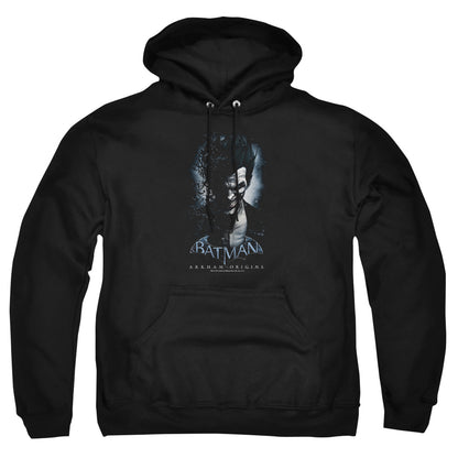 Batman Arkham Origins Joker Mens Hoodie Black Officially Licensed