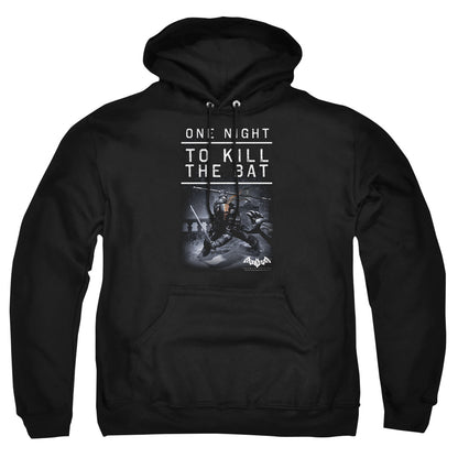 Batman Arkham Origins One Night Mens Hoodie Black Officially Licensed