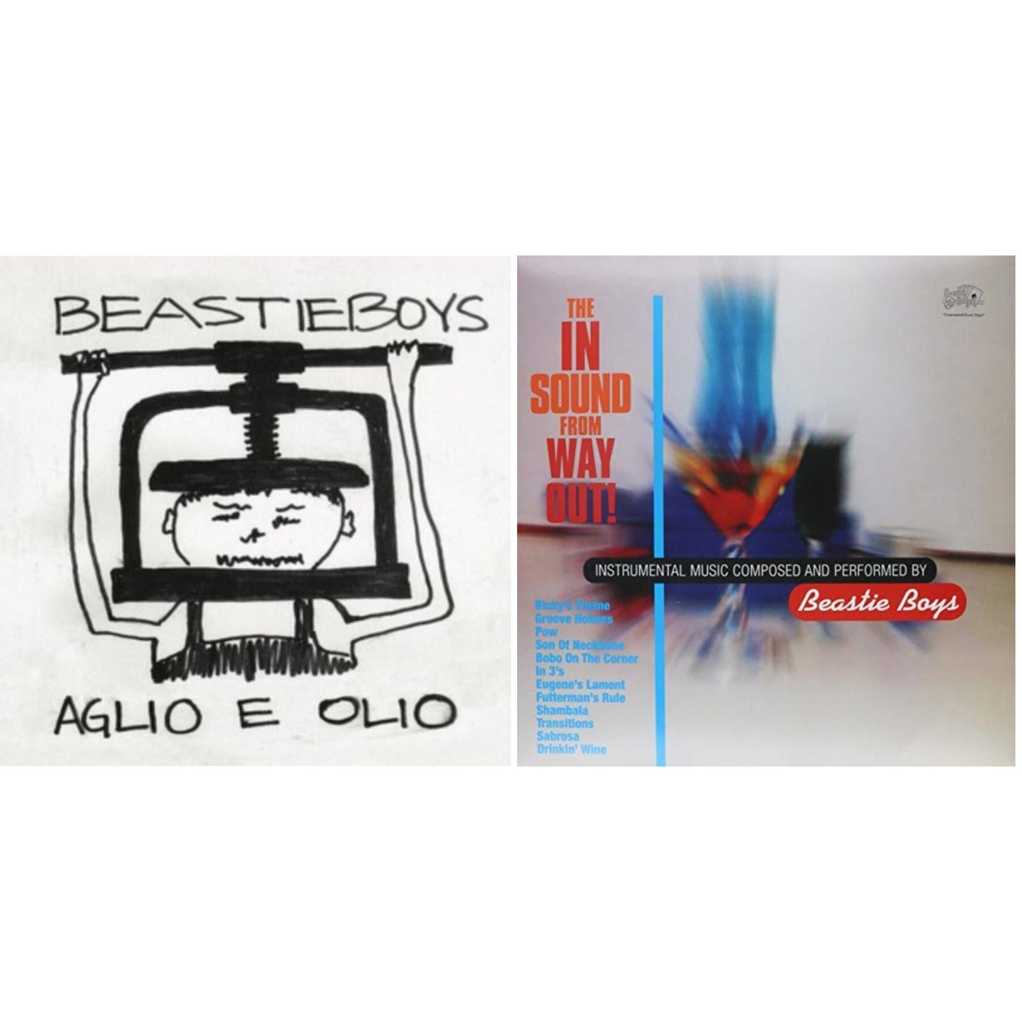 Beastie Boys - Aglio E Olio & In Sound From Way Out (180G) - LP Vinyl Bundle
