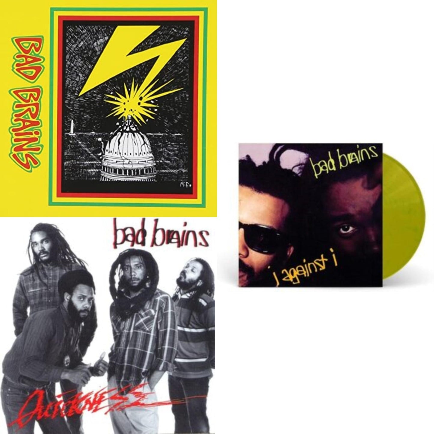 Bad Brains - Bad Brains & Quickness & I Against I (Plutonium LP Vinyl)