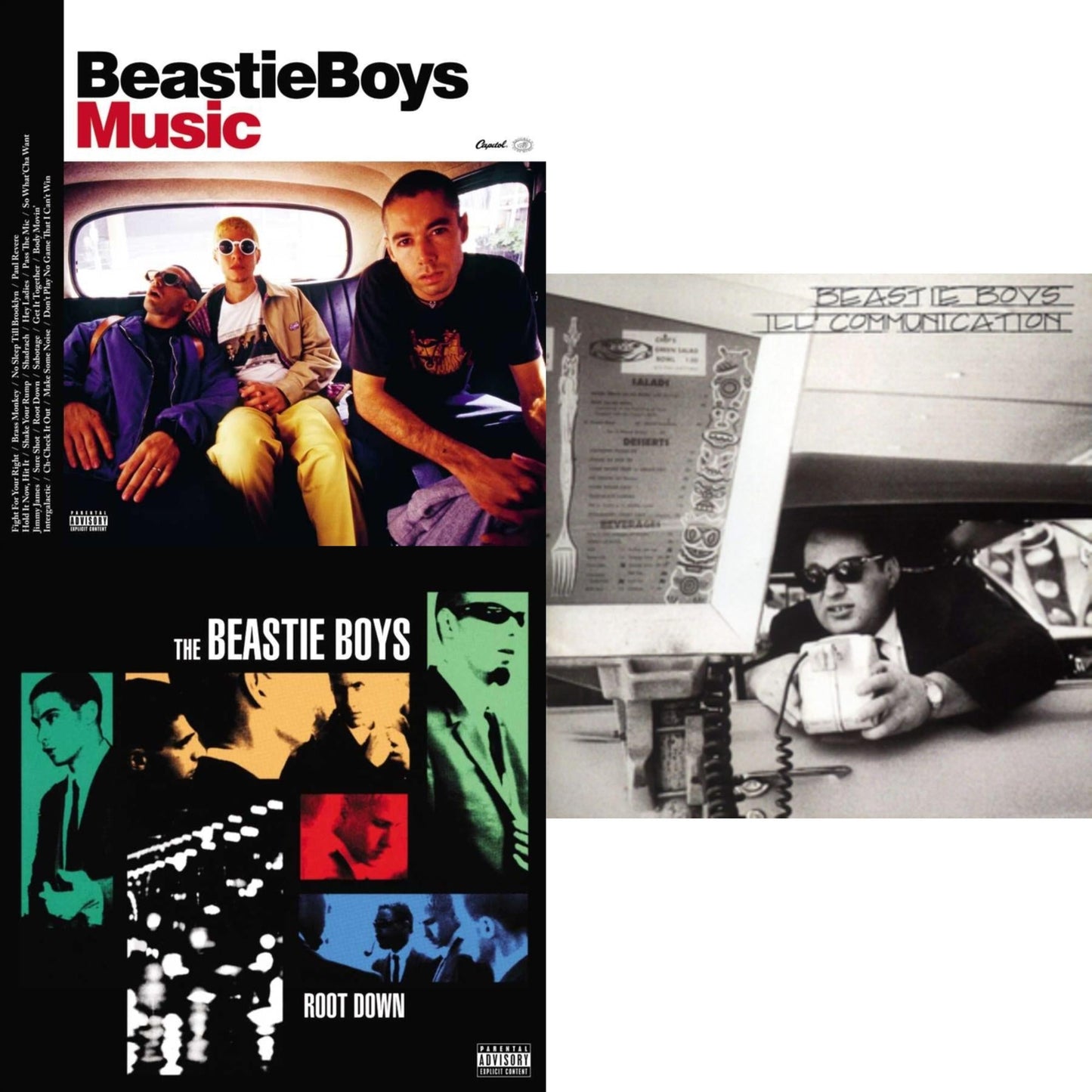 Beastie Boys - Ill Communication & Beastie Boys Music (2LP) & Root Down Ep