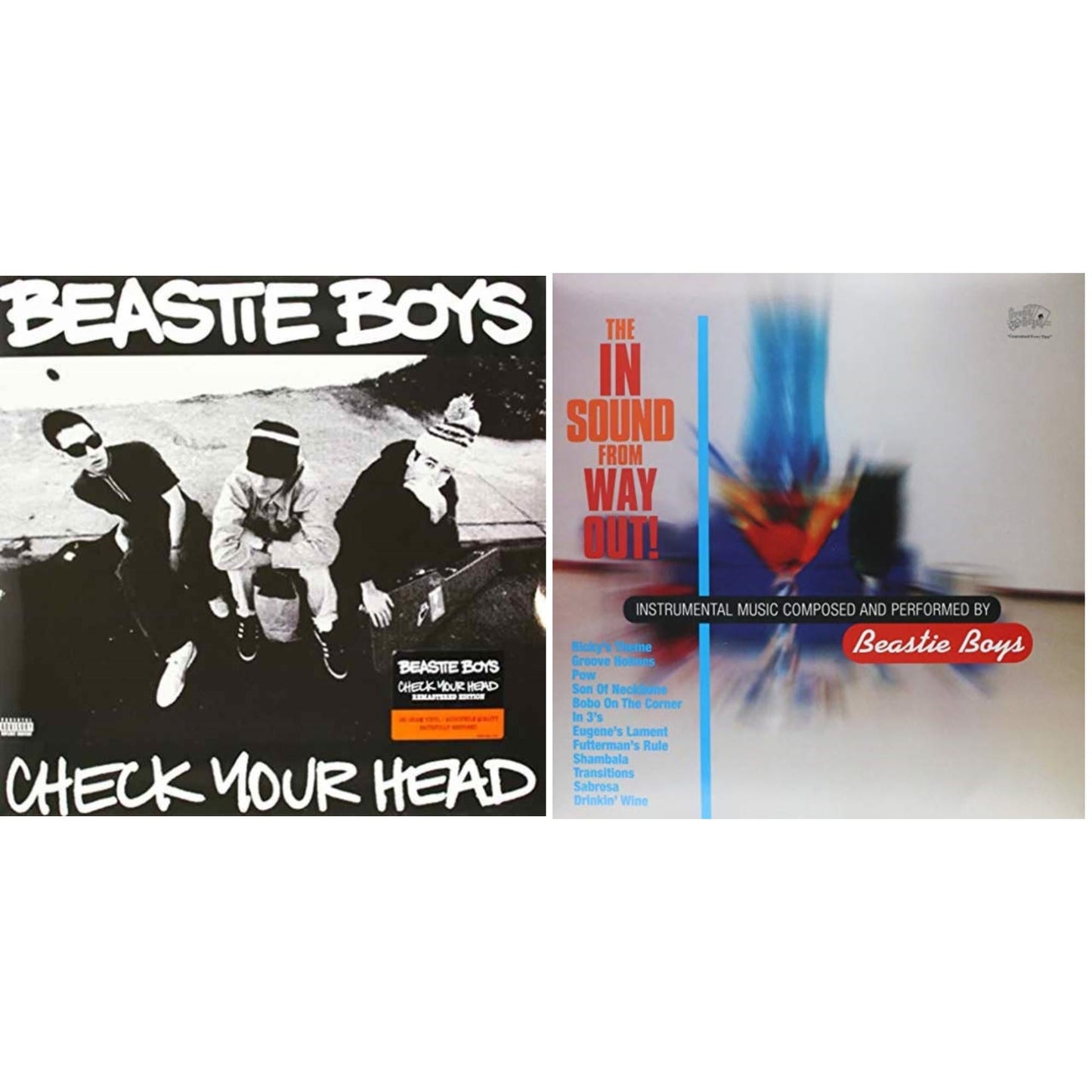 Beastie Boys - Check Your Head & In Sound From Way Out (180G) - LP Vinyl Bundle