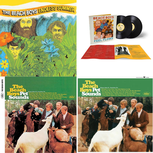 Beach Boys - Endless Summer & Feel Flows: The Sunflower & Surf's Up Sessions 1969-1971 (2LP) & Pet Sounds (Mono) & Pet Sounds (Stereo)