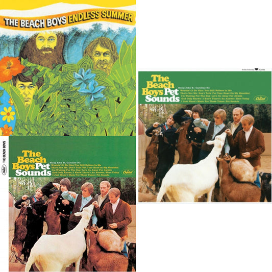 Beach Boys - Endless Summer & Pet Sounds (Mono) & Pet Sounds (Stereo) - LP Vinyl Bundle