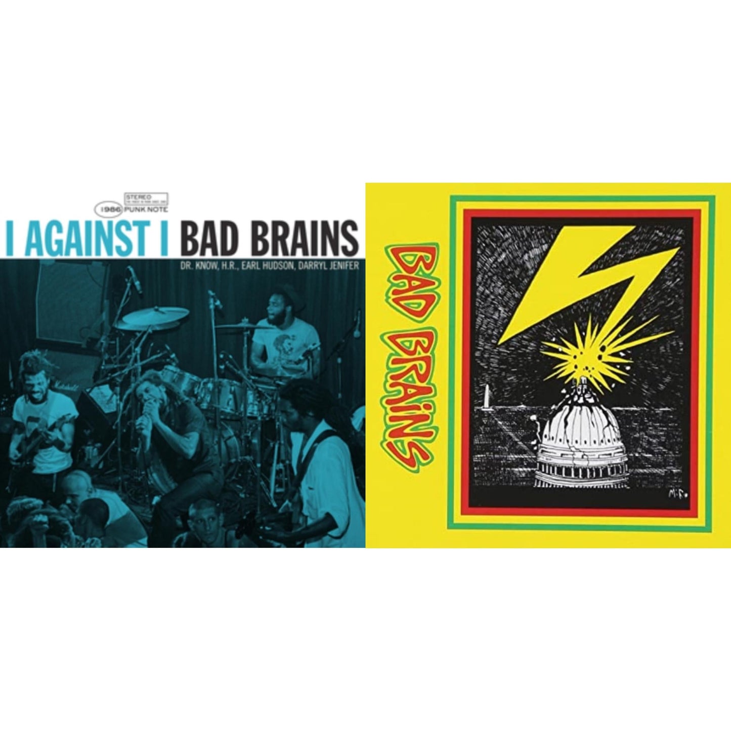 Bad Brains - Bad Brains & I Against I - Punk Note - LP Vinyl Bundle