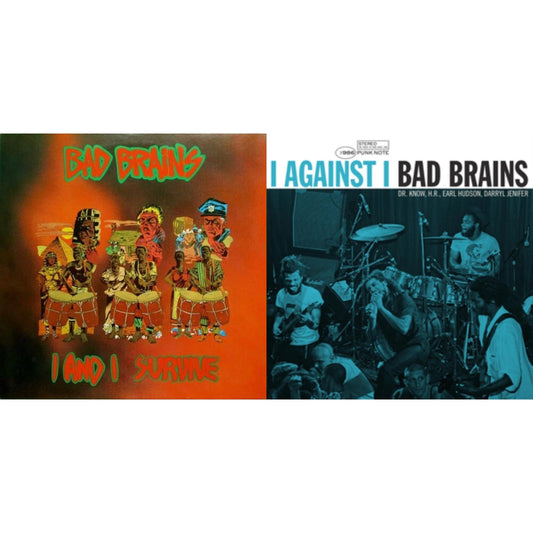 Bad Brains - I & I Survive & I Against I - Punk Note - LP Vinyl Bundle