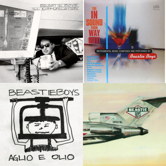Beastie Boys - Aglio E Olio & Ill Communication (30Th Anniversary Deluxe Edition) (3LP) & Licensed To Ill (30Th Anniversary Edition) & In Sound From Way Out (180G)