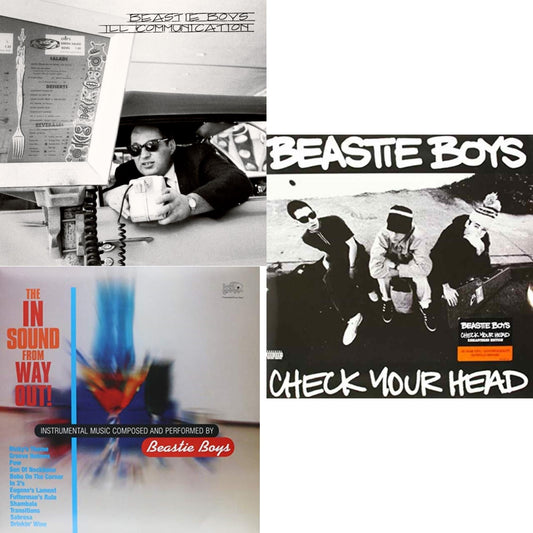 Beastie Boys - Check Your Head & Ill Communication (30Th Anniversary Deluxe Edition) (3LP) & In Sound From Way Out (180G)