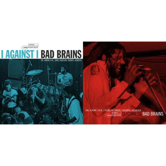 Bad Brains - Quickness (Punk Note) & I Against I - Punk Note - LP Vinyl Bundle