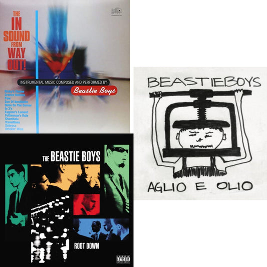 Beastie Boys - Aglio E Olio & In Sound From Way Out (180G) & Root Down Ep - LP Vinyl Bundle