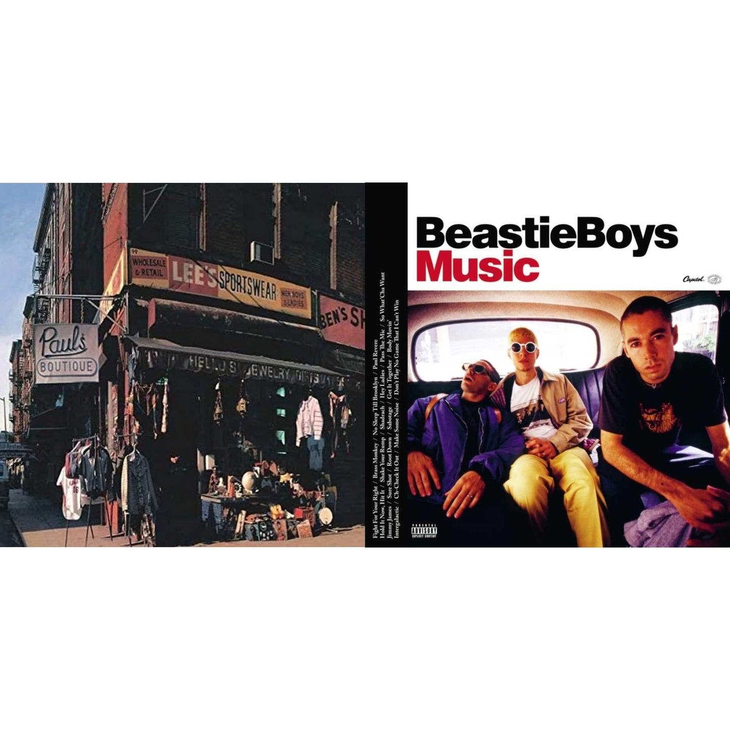Beastie Boys - Paul's Boutique (20Th Anniversary) & Beastie Boys Music (2LP)