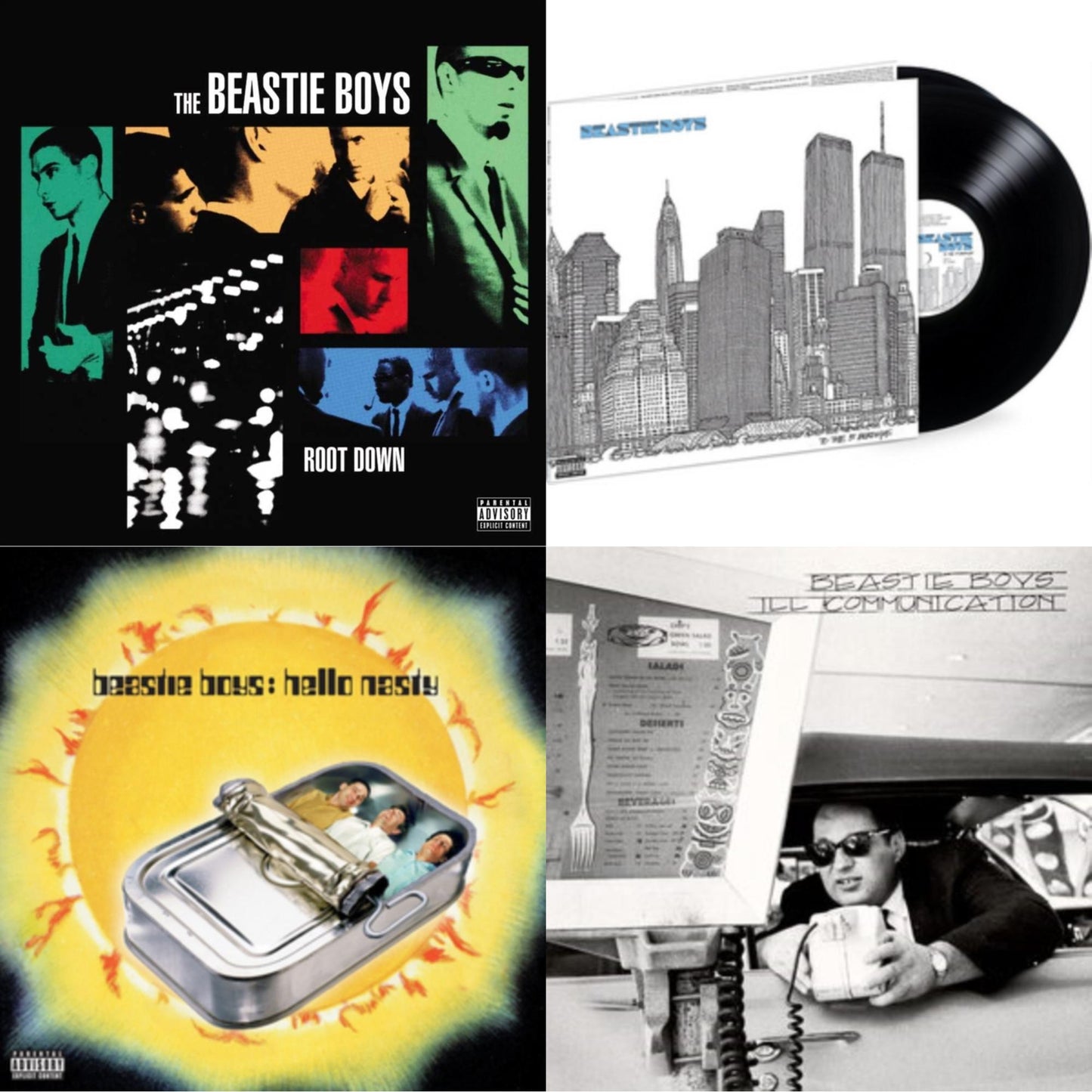 Beastie Boys - Hello Nasty & Ill Communication (30Th Anniversary Deluxe Edition) (3LP) & To The 5 Boroughs (180G/2LP) & Root Down Ep