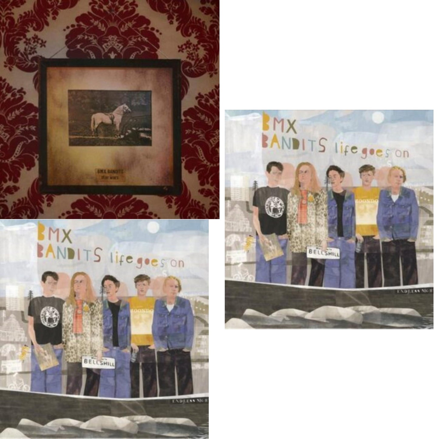 Bmx Bandits - Life Goes On & Life Goes On (Green LP Vinyl) & Star Wars