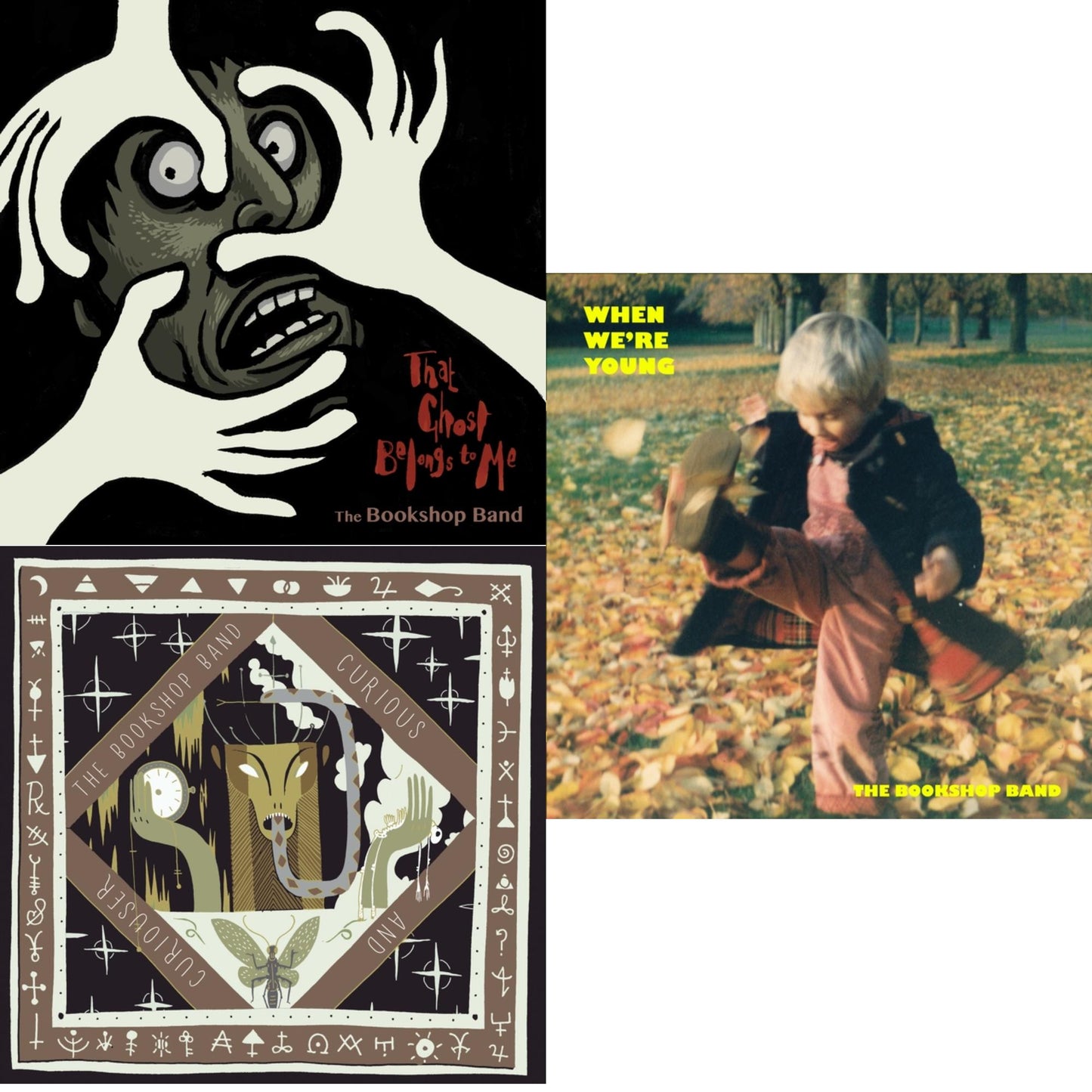 Bookshop Band - That Ghost Belongs To Me & When We’Re Young & Curious & Curiouser - CD Bundle