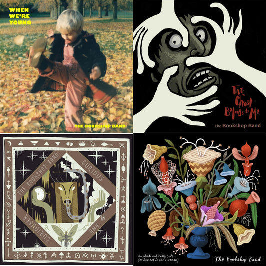 Bookshop Band - When We’Re Young & That Ghost Belongs To Me & Curious & Curiouser & Accidents & Pretty Girls - CD Bundle