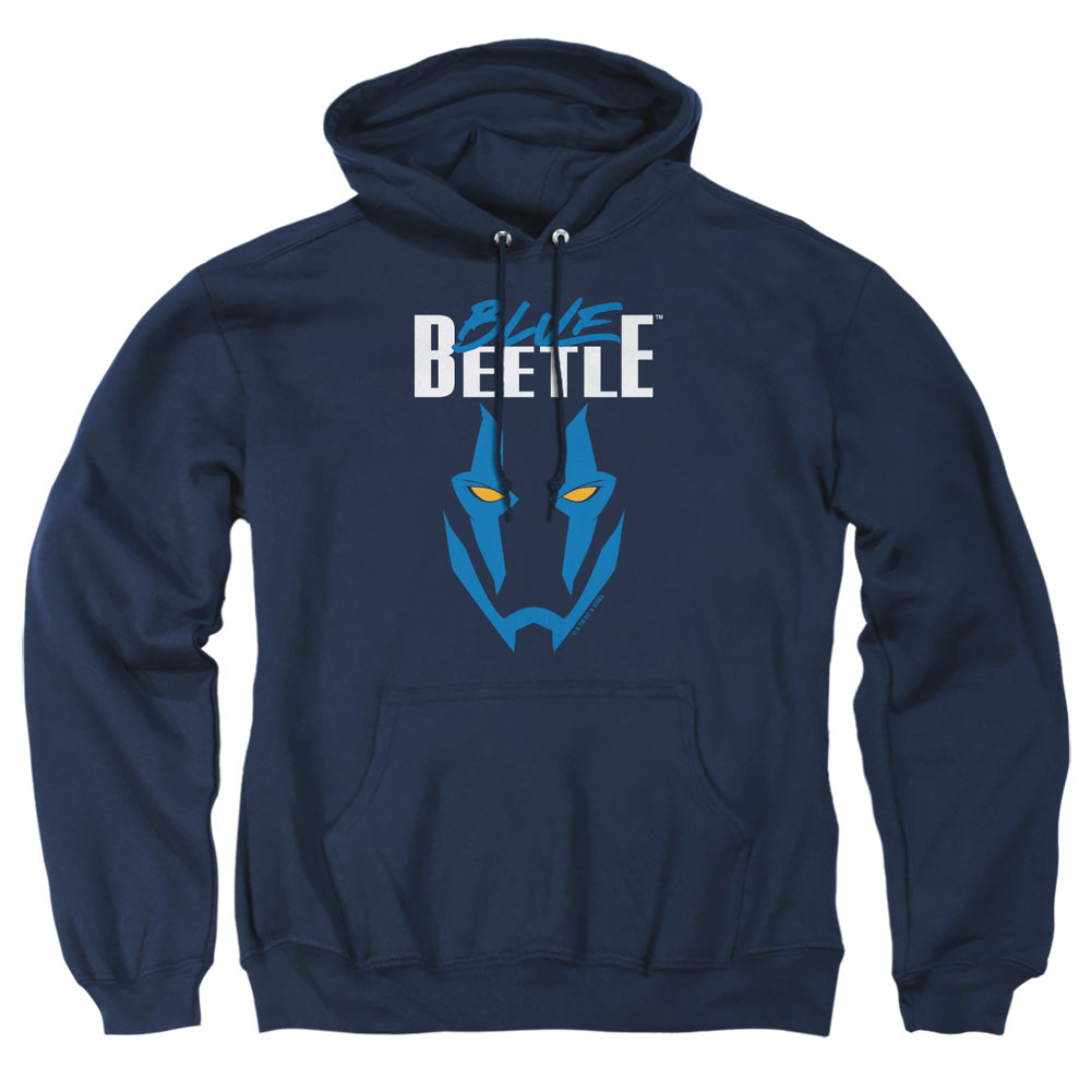 Blue Beetle (2023) Mask Mens Hoodie Navy Officially Licensed