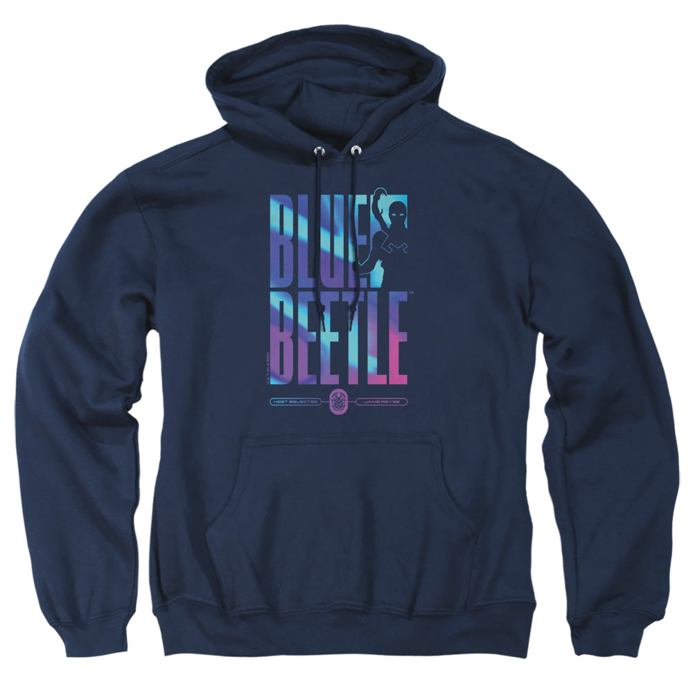 Blue Beetle (2023) Hero Host Mens Hoodie Navy Officially Licensed