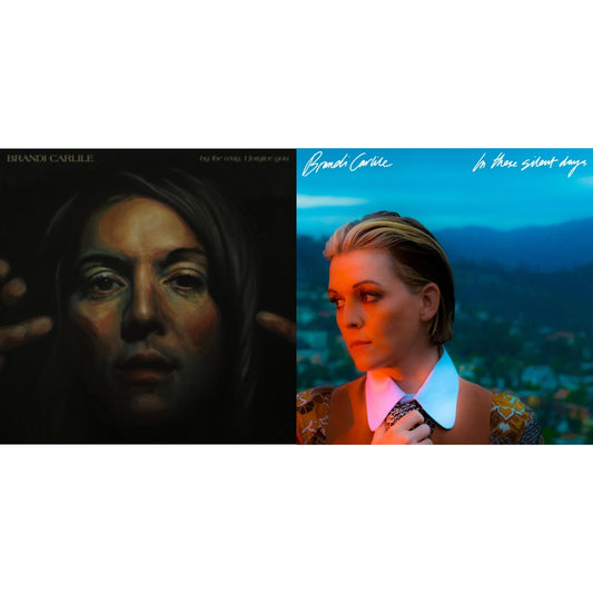 Brandi Carlile - In These Silent Days & By The Way, I Forgive You (Dl Card) - LP Vinyl Bundle