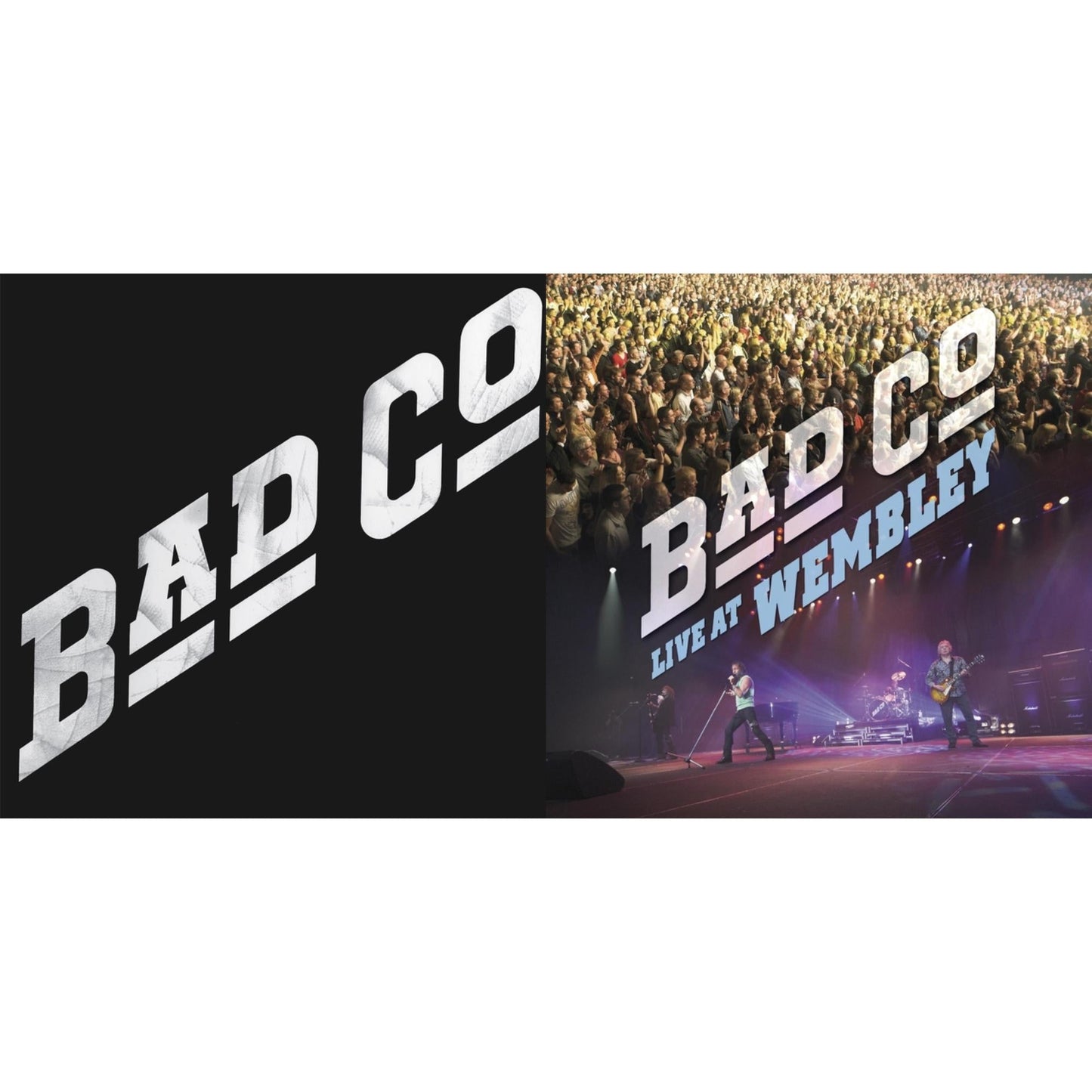 Bad Company - Live At Wembley (Limited/2LP/CD) & Bad Company (Crystal Clear Diamond LP Vinyl) (Rocktober) (Atl75)