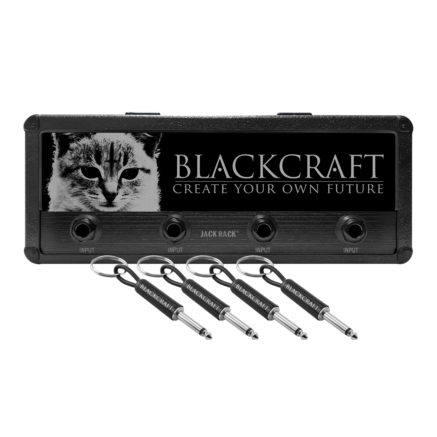 Blackcraft Magnetic Jack Rack® Pluginz Keychains