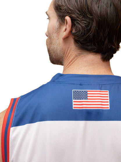 Team USA Letter Hockey Tank