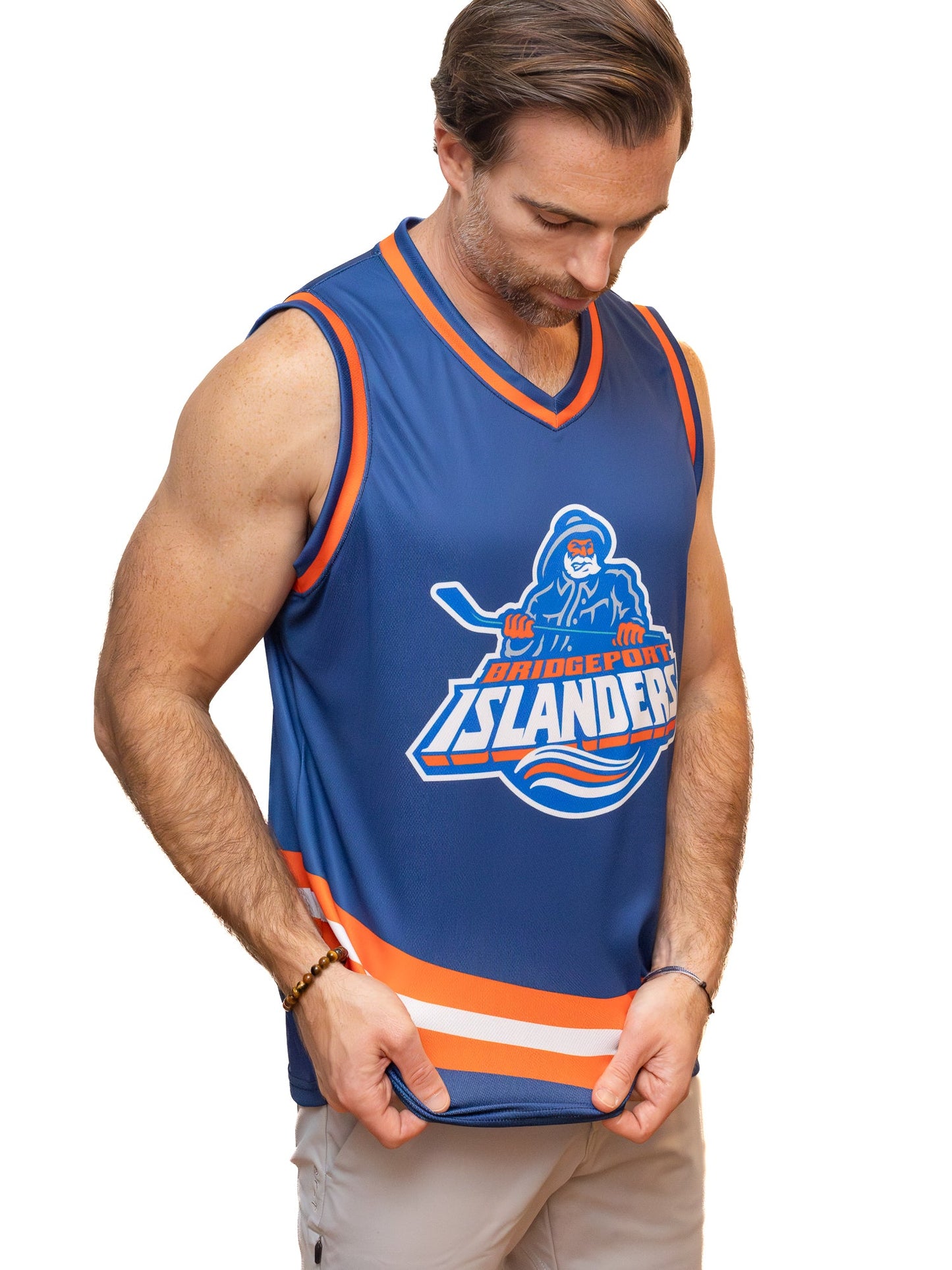 Bridgeport Islanders Fisherman Alternate Hockey Tank