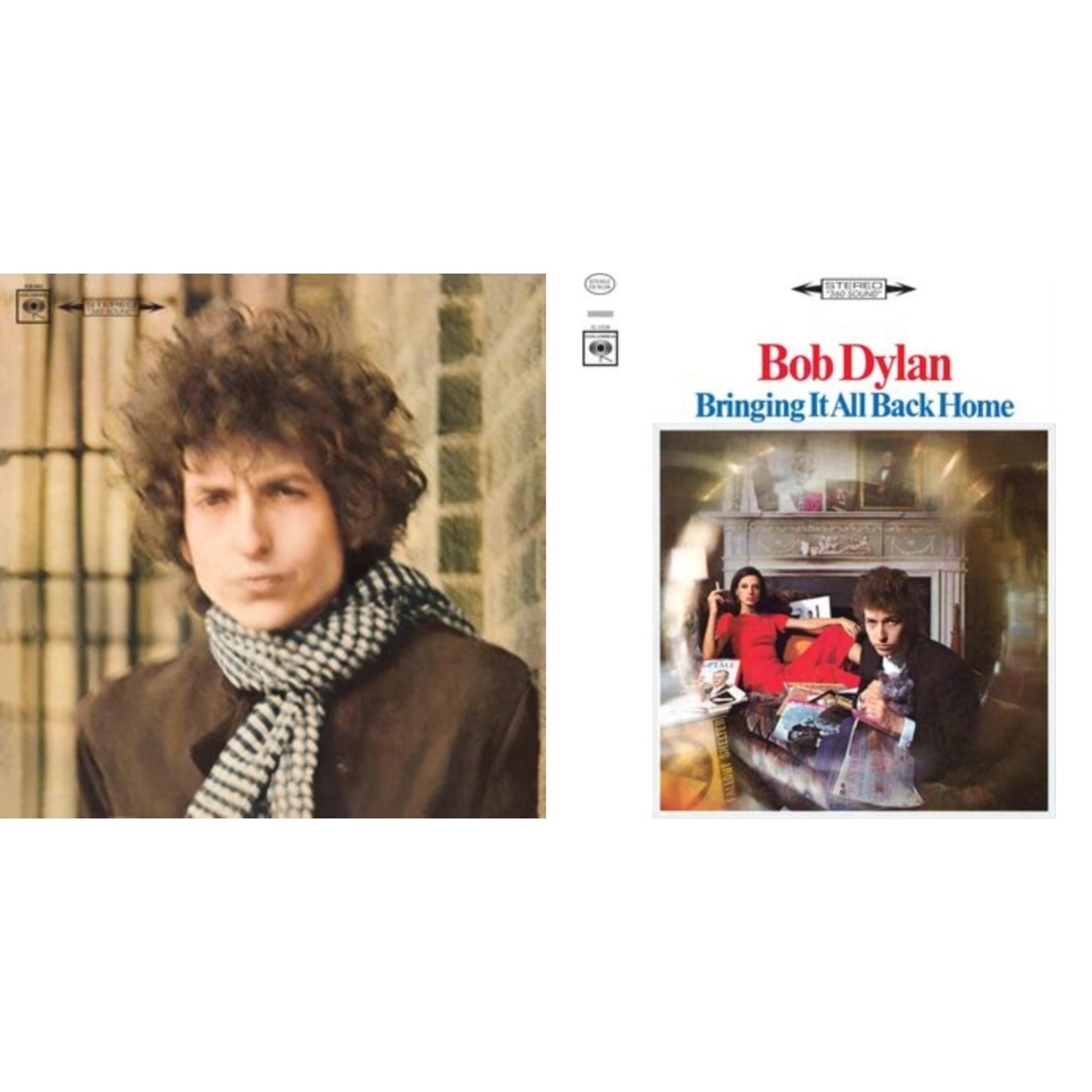 Bob Dylan - Bringing It All Back Home & Blonde On Blonde - LP Vinyl Bundle