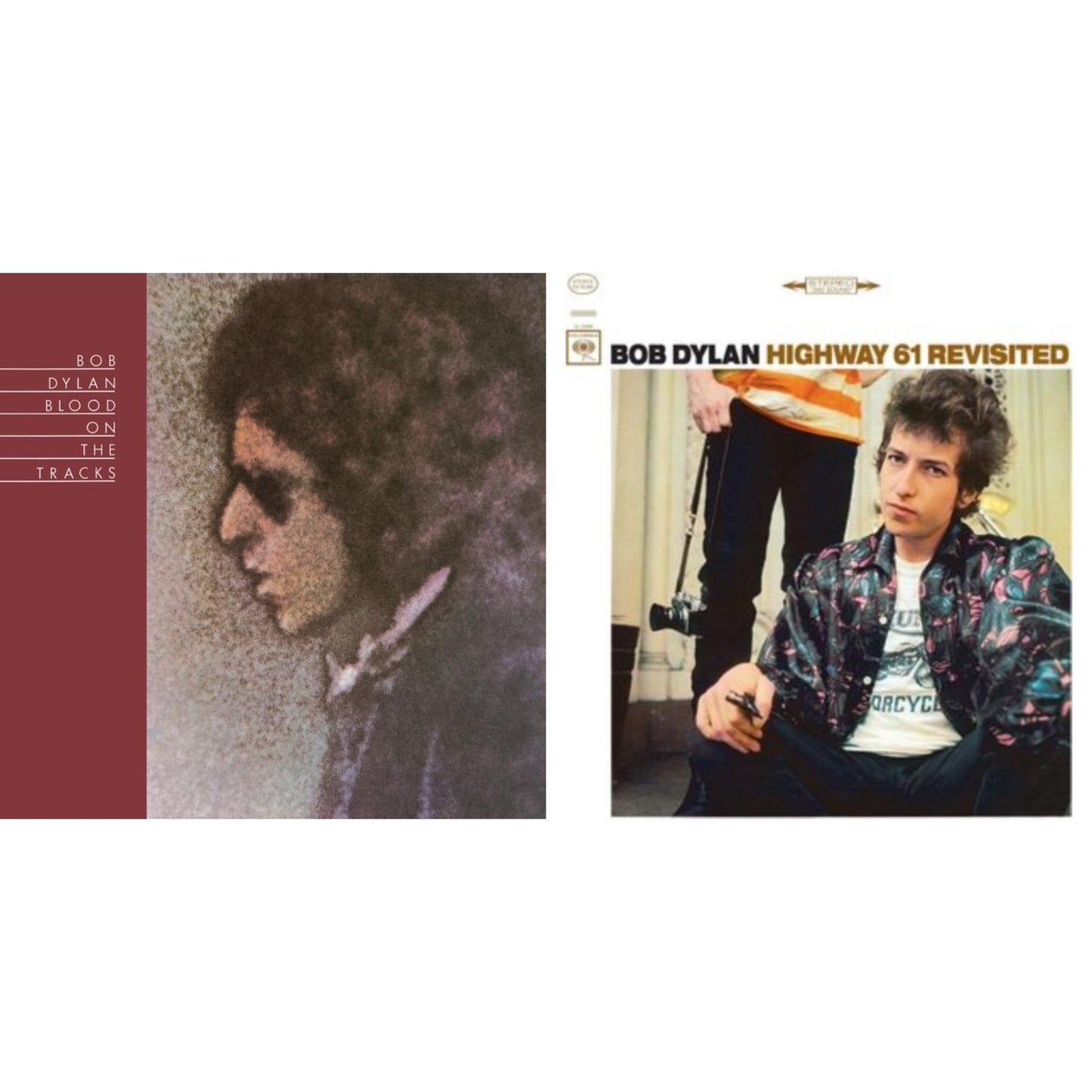 Bob Dylan - Blood On The Tracks (150G/Dl Insert) & Highway 61 Revisited - LP Vinyl Bundle