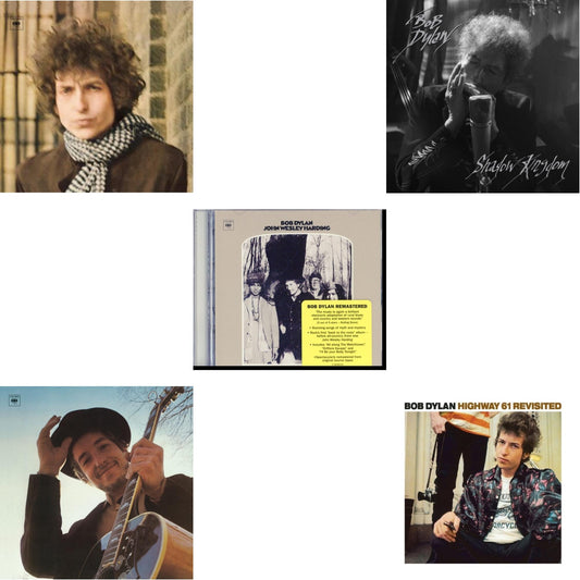 Bob Dylan - Shadow Kingdom & Nashville Skyline & John Wesley Harding & Highway 61 Revisited & Blonde On Blonde - CD Bundle