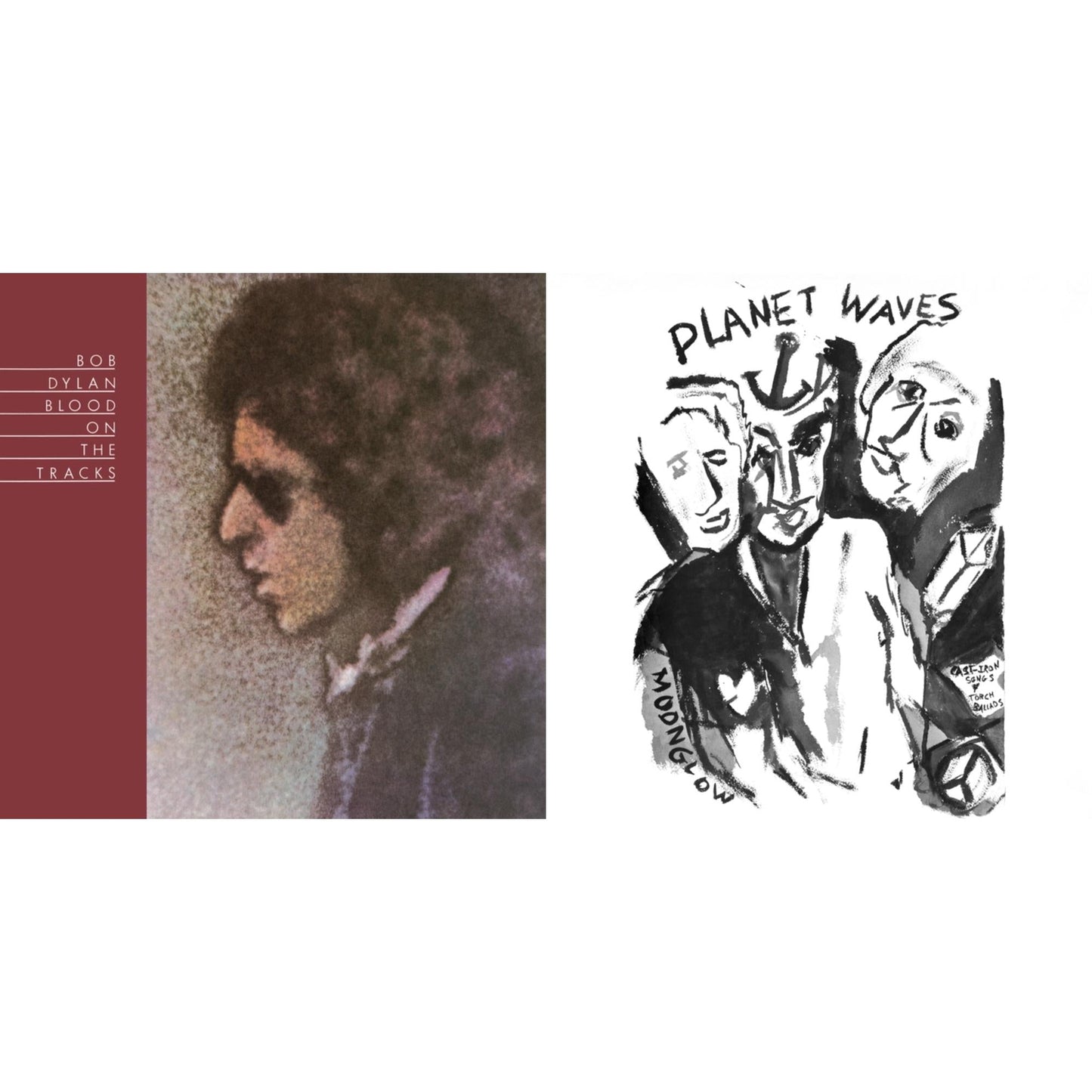 Bob Dylan - Planet Waves (150G LP Vinyl/Dl) & Blood On The Tracks (150G/Dl Insert)