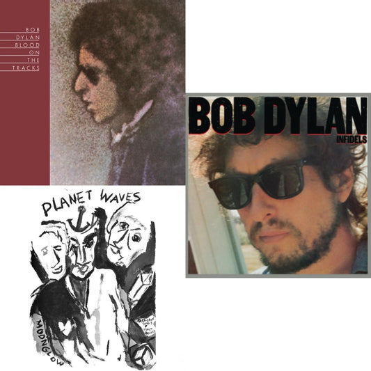 Bob Dylan - Infidels (150G/Dl Insert) & Planet Waves (150G LP Vinyl/Dl) & Blood On The Tracks (150G/Dl Insert)