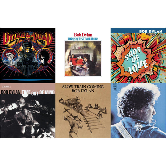 Bob Dylan - Greatest Hits Vol.2 & Time Out Of Mind & Slow Train Coming & Bringing It All Back Home & Shot Of Love & Dylan & The Dead - CD Bundle