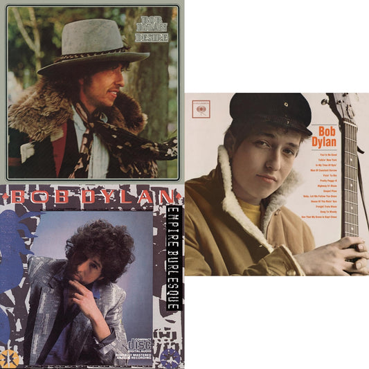 Bob Dylan - Desire & Bob Dylan & Empire Burlesque - CD Bundle
