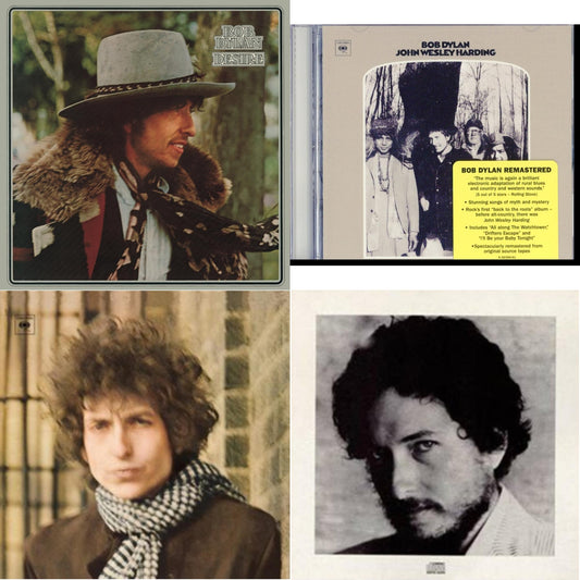 Bob Dylan - Desire & John Wesley Harding & Blonde On Blonde & New Morning - CD Bundle
