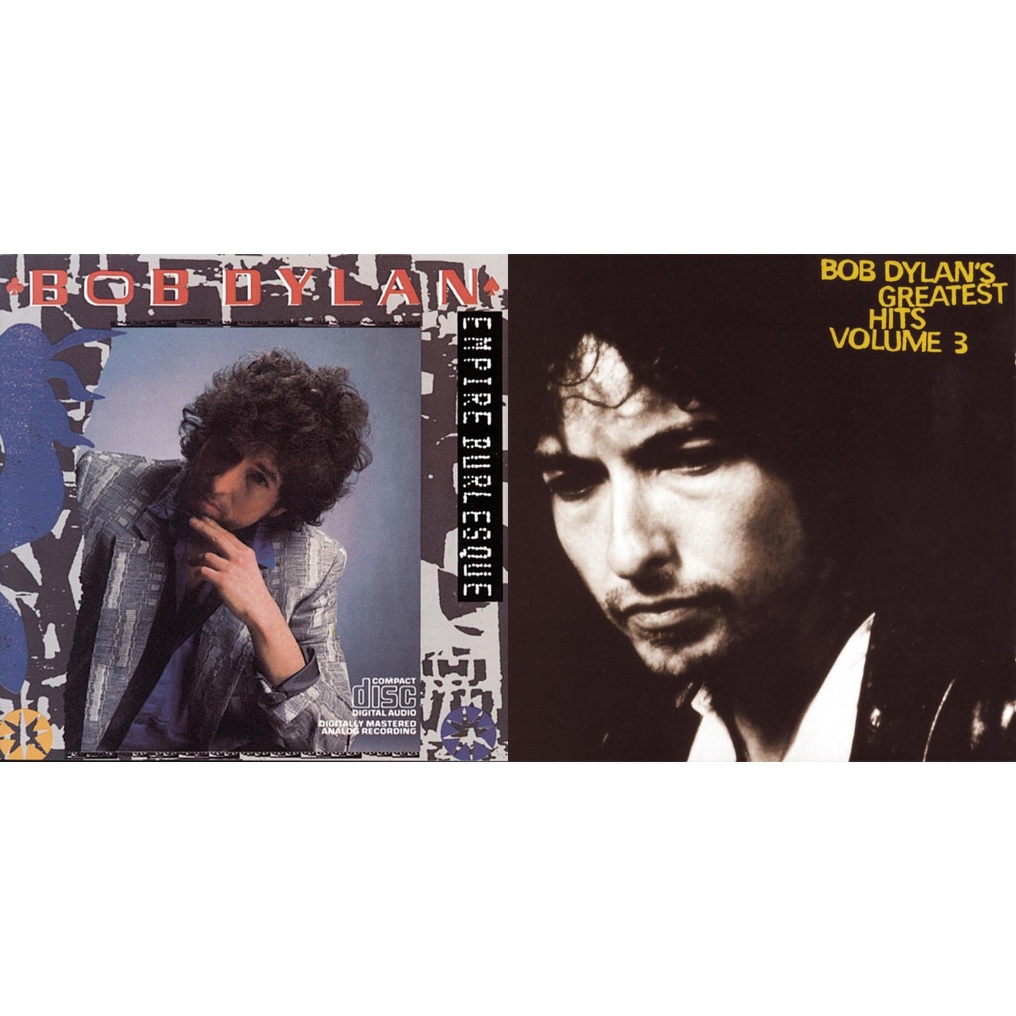 Bob Dylan - Empire Burlesque & Greatest Hits Vol.3 - CD Bundle