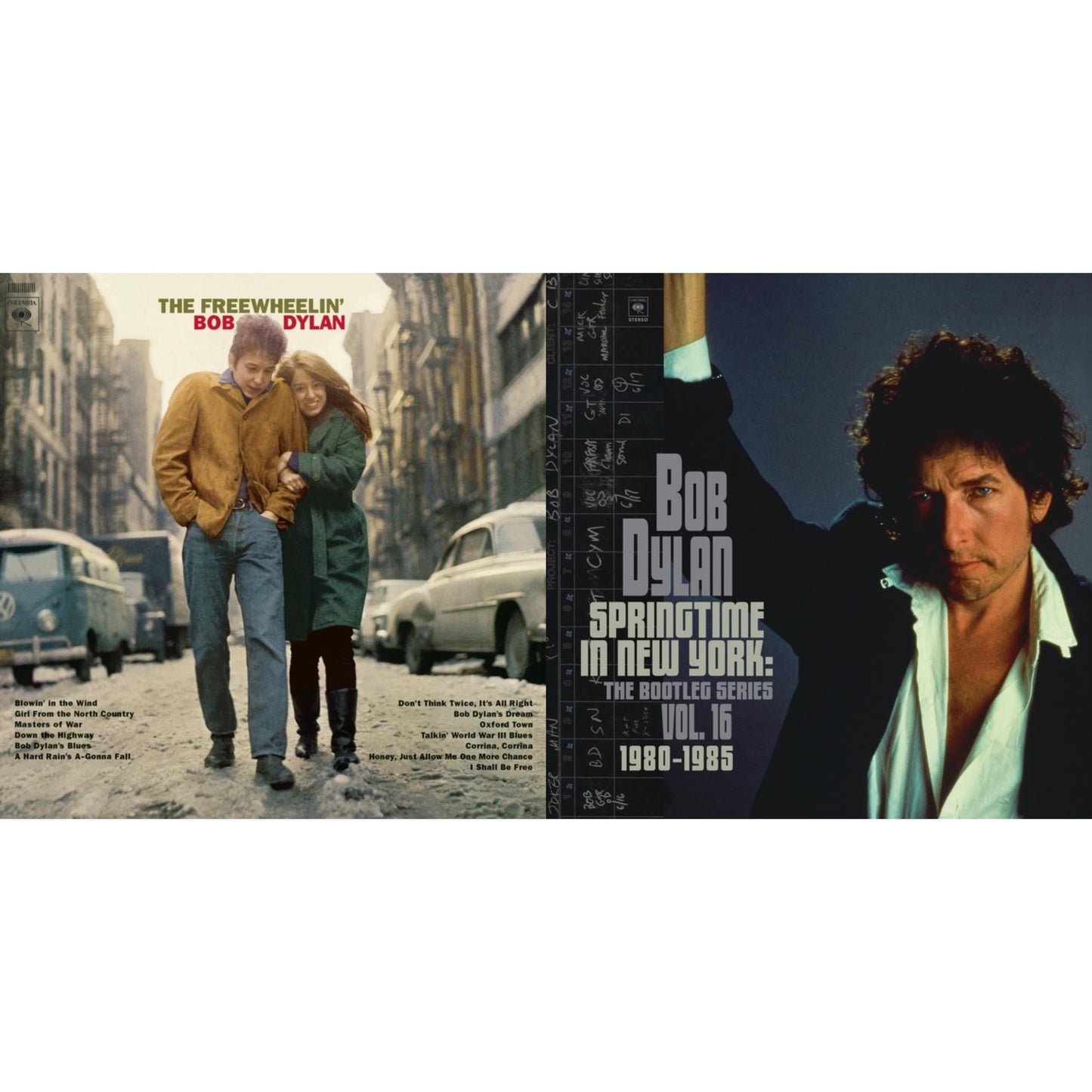 Bob Dylan - Springtime In New York: The Bootleg Series Vol. 16 (1980-1985) (2LP) & Freewheelin Bob Dylan (140G/Dl Code)