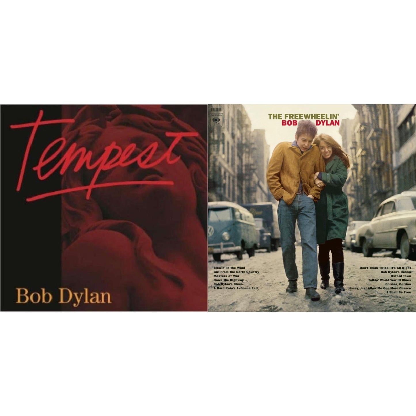 Bob Dylan - Tempest (2LP/CD/180G/Gatefold) & Freewheelin Bob Dylan (140G/Dl Code)